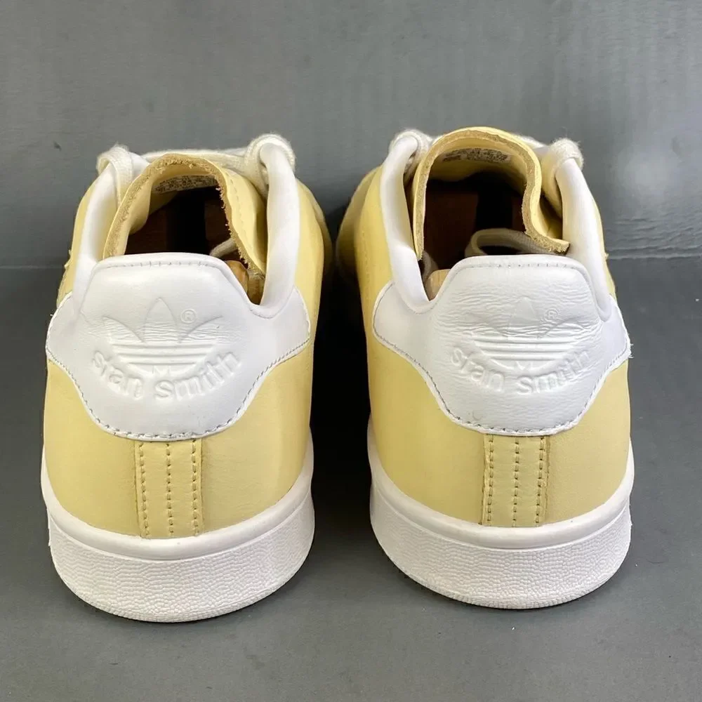 Adidas Stan Smith Men's Shoes White-Easy Yellow sneaker size 10